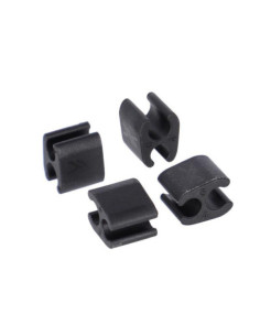Clips para Cabo XLC BR-X119 4mm Cabo 5mm Manga (4 Unid.)