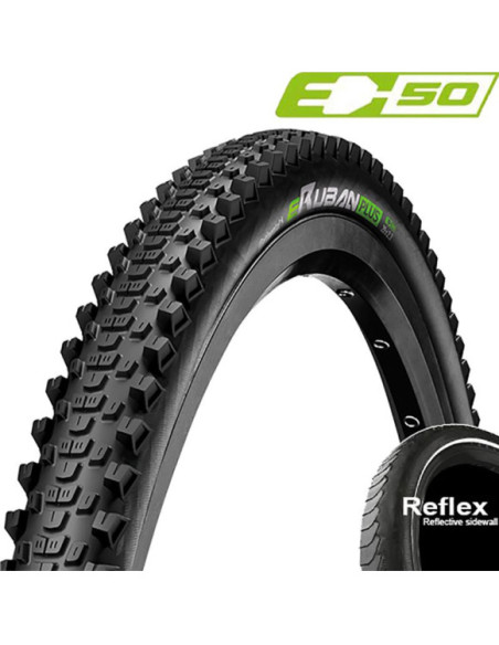 Pneu Continental E-RUBAN PLUS 27.5x2.60 Rígido Refletor