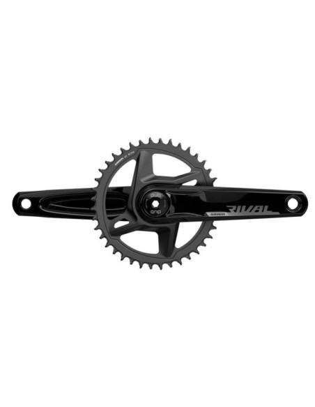 Pedaleiro e Prato Sram RIVAL D1 DUB WIDE 175mm 40D Alumínio