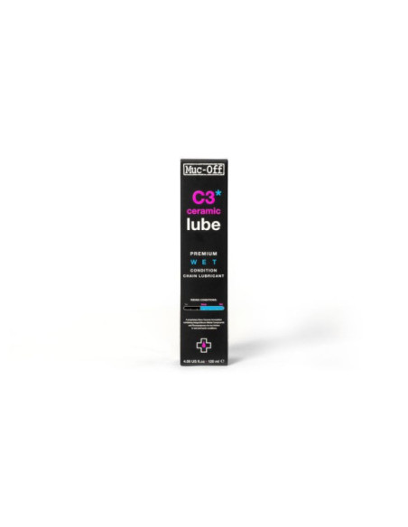 Lubrificante Muc-Off C3 Premium Cerâmico Clima Húmido 120ml