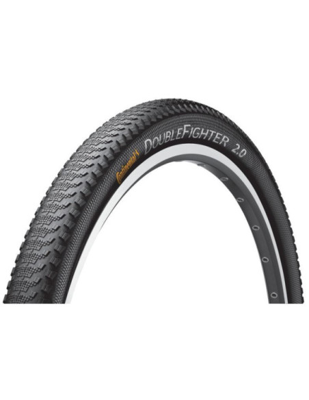 Pneu Continental Double Fighter III 24x2.00 Rígido Preto