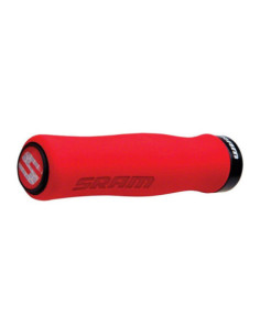 Punhos de Espuma SRAM 129mm Vermelho/Preto