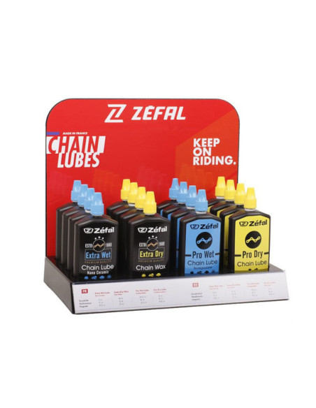 Expositor Zefal Lubrificantes de Corrente