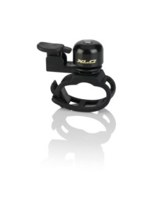 Mini Campainha XLC DD-M18 Ø21mm Preto Fixação Universal