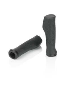 Punhos XLC ERGOSPORT 1MM Preto com Parafuso de Segurança