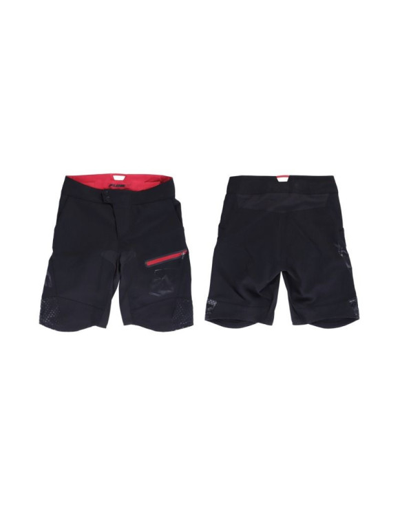 Calções Enduro XLC TR-S26 Mulher Preto/Vermelho