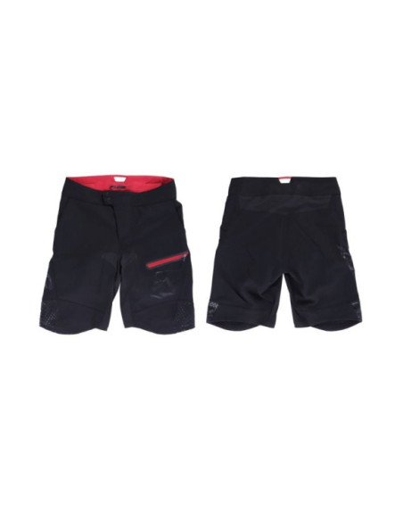 Calções Enduro XLC TR-S26 Mulher Preto/Vermelho