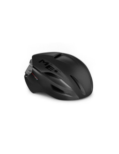 Capacete Met Manta Mips Preto Brilhante MIPS-C2