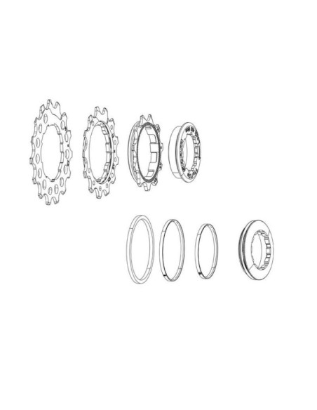 Separadores de Coroas Sram XG-1290 12V Red eTap AXS