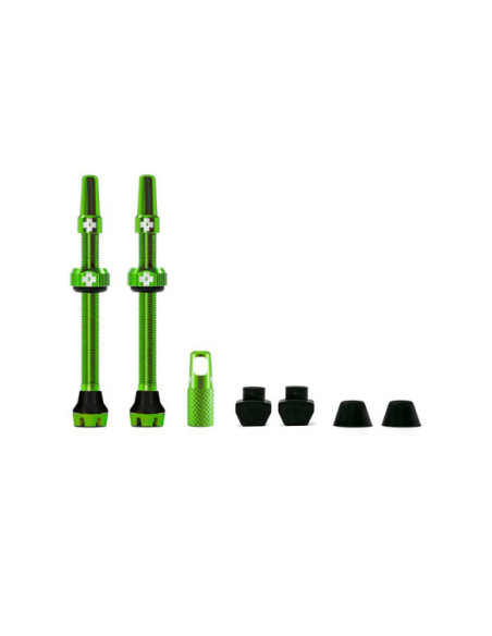 Válvulas Tubeless Muc-Off V2 60mm Verde