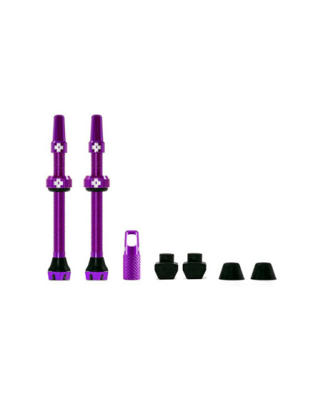 Válvulas Muc-Off V2 Tubeless 60mm Roxo