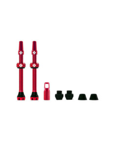 Conjunto de Válvulas Tubeless Muc-Off V2 60mm Vermelho