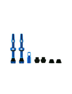 Válvulas Tubeless Muc-Off V2 44mm Azuis Alumínio 7075
