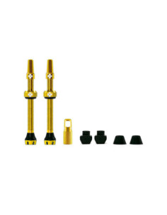 Válvulas Tubeless Muc-Off V2 60mm Douradas