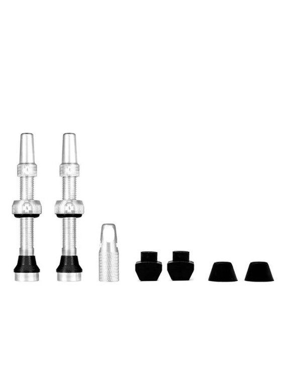Válvulas Tubeless Muc-Off V2 60mm Cinzentas