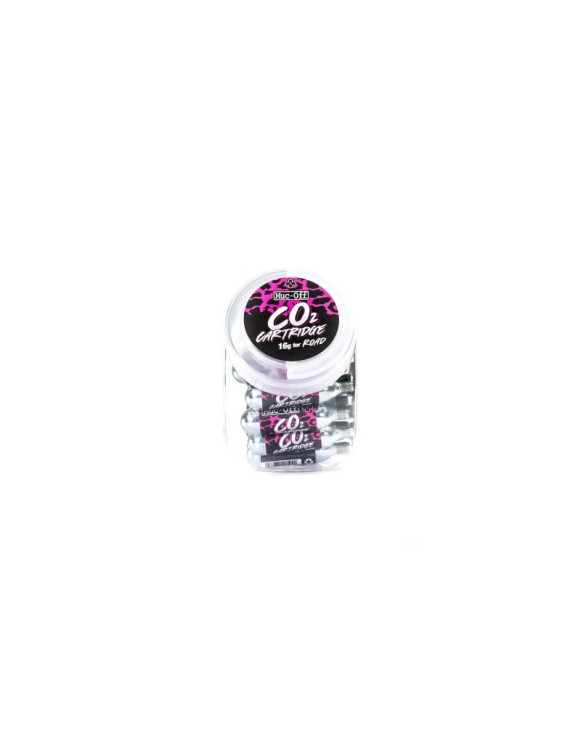 Caixa de Cartuchos CO2 Muc-Off 25g (25 Unidades)