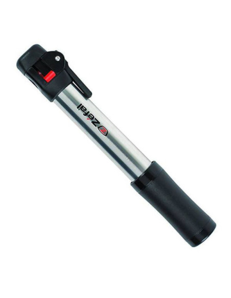 Mini Bomba de Ar Zefal Switch Preto/Prata 100 PSI