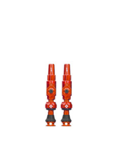 Válvulas Tubeless Muc-Off Big Bore Lite 30mm Laranja