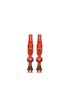 Válvulas Tubeless Muc-Off BIG BORE LITE 35mm Laranja