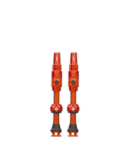 Válvulas Tubeless Muc-Off BIG BORE LITE 45mm Laranja