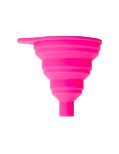 Funil Mini Dobrável Muc-Off Silicone Rosa 2
