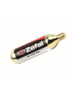 Cartucho de Ar CO2 Zefal 16g com Rosca