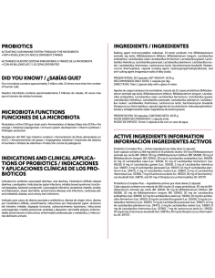 Suplemento Probiótico Suplementos KOM 2