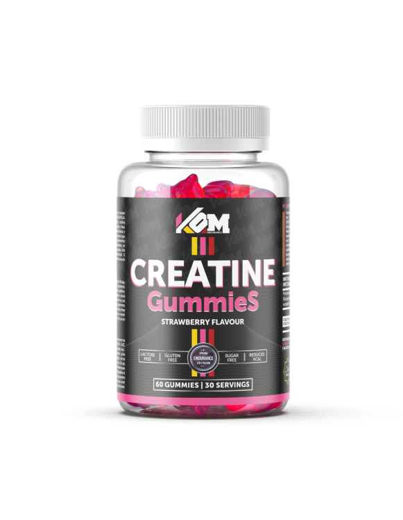 Creatina em Gomas Merida KOM Gummies Morango 60