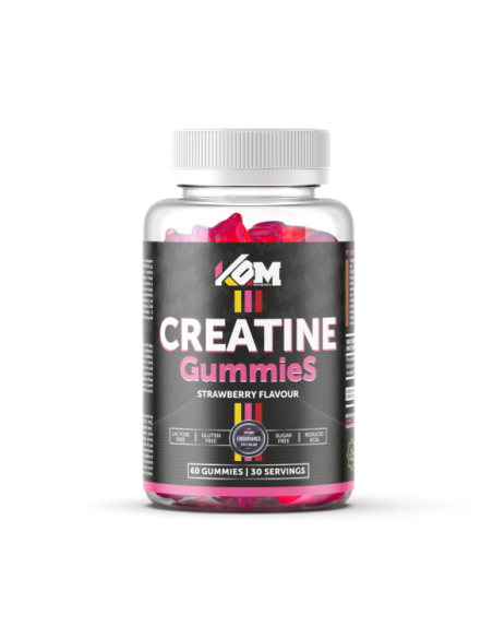 Creatina em Gomas Merida KOM Gummies Morango 60
