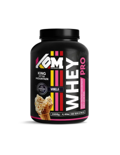 Proteína Whey suplementos KOM Baunilha 2KG Pote