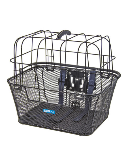Cesta de Guiador BRN Happy Pet Preto