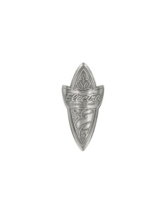 Autocolante Trek Emblema Metal Prateado