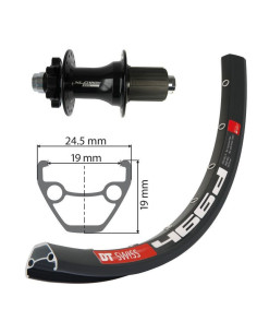 Roda Traseira XLC 29" DT Swiss Eixo 12-142mm 2