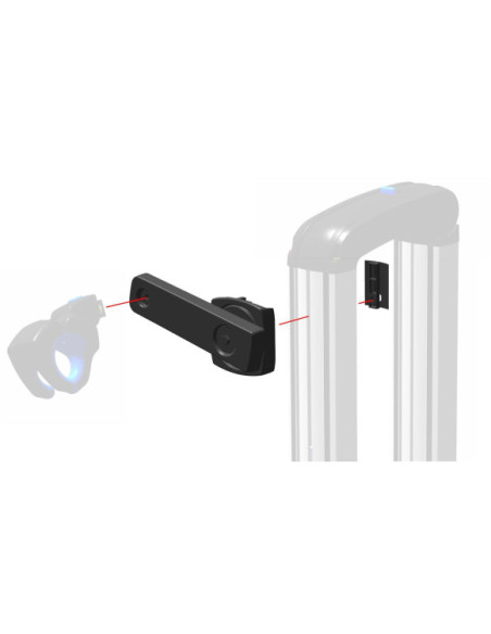 Adaptador de Quadro para Suporte de Bicicletas XLC CC-X61 Acolchoado