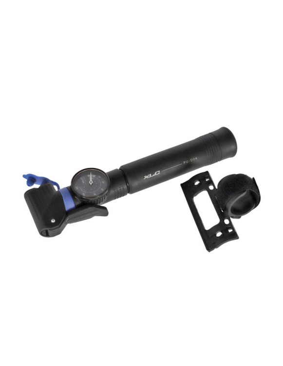 Mini Bomba de Ar XLC PU-D04 com Manómetro e...