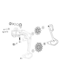 Kit de Parafusos SRAM GX EAGLE AXS para Câmbio 2