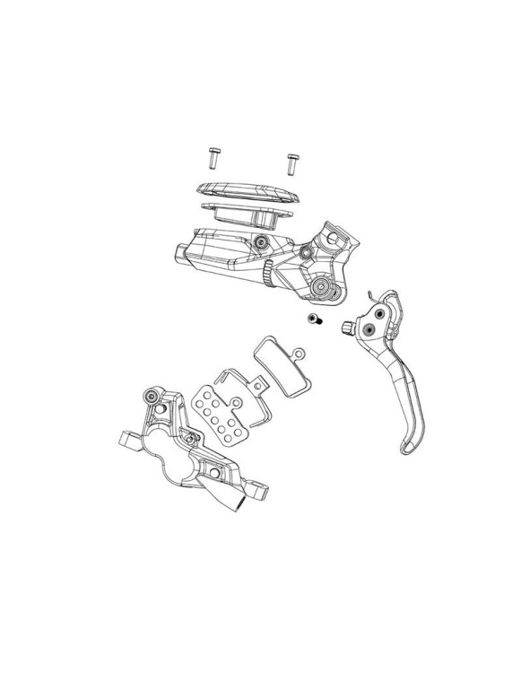 Kit de Peças de Montagem Sram G2 ULT/RSC para 2...