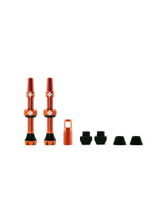 Válvulas Muc-Off V2 Tubeless 44mm Laranja 2