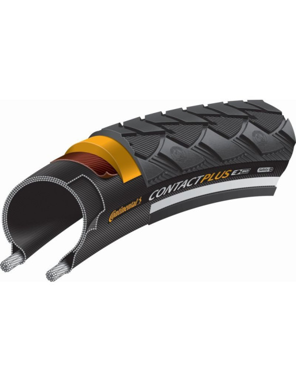 Pneu Continental CONTACT PLUS 700x32 Rígido...