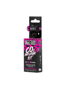 Kit de Inflador Estrada Muc-Off 2 Cartuchos Presta/Schrader 2