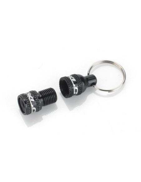 Adaptador Válvula Presta/Standard XLC PU-X07 com Chaveiro