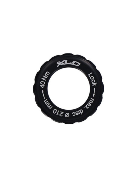 Anel de Bloqueio XLC BR-X110 Center Lock Eixo Passante Rotor 6 Furos