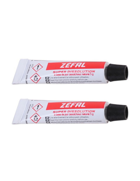Tubo de Cola para Reparação de Câmaras Zefal 2x5g