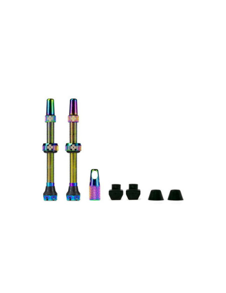 Válvulas Tubeless Muc-Off V2 60mm Arcoíris