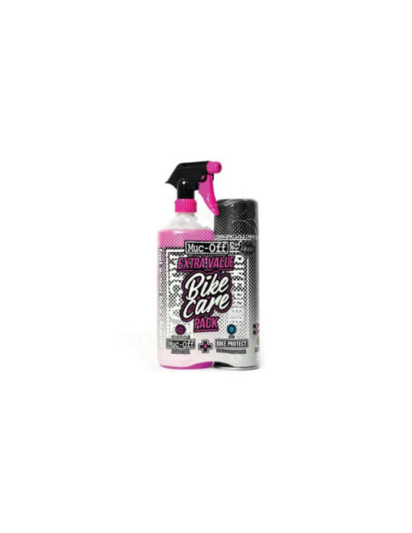 Kit Limpeza e Proteção Bicicleta Muc-Off 1L+500ml Pack Valor