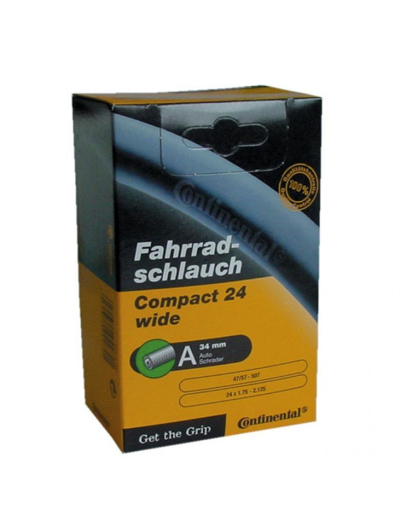 Câmara Continental Compact Wide 24x1.75-2.125...