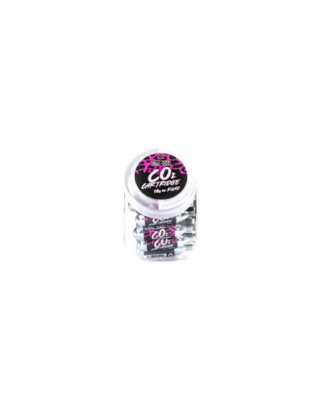 Caixa de Cartuchos CO2 Muc-Off 16g (40 Unidades)