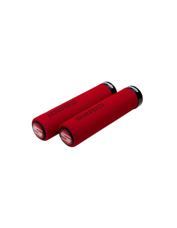 Punhos Sram Espuma 129mm Vermelhos