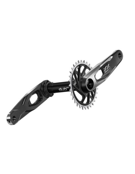 Jogo de Bielas/Prato Sram XX Downhill CL56.5 DUB Wide 165mm 34D Alumínio