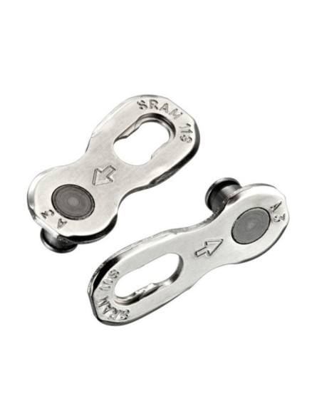 Conetor de Corrente SRAM PowerLock 11V Prata (4 Unidades)